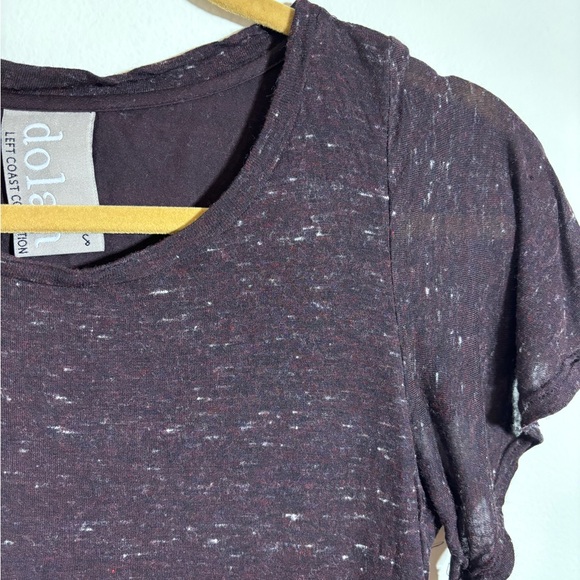 Dolan from Anthropologie purple flutter dress size small 103 - Picture 2 of 3